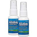 Allday Dry Mouth Spray - Maximum Strength Xylitol, Fast Acting, Long Lasting, Non-Acidic (Pack of 2) Allday