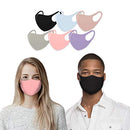 Light Weight Unisex Adult Fashion Face Covering, Reusable, Dust Proof, Washable, Cool 5 Mixed Colors (Set of 6) Burro
