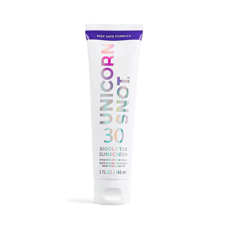 Unicorn Snot Bio Glitter Sunscreen Bundle - Purple & Pink Body Shimmer Waterproof Moisturizing Lotion w/ SPF 30 & Aloe Vera - Beach, Outdoor, Festival, Camping | Space Junk & Love Shack UNICORN SNOT