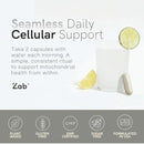 ZAB Urolithin A Supplement 700mg - 90 Urolithin A Capsules for Boost Cellular Energy, Support Mitochondrial Health & Promote Healthy Aging, 45 Serving High Purity Capsules Form Urolithin A Supplement Infinity Warehouse
