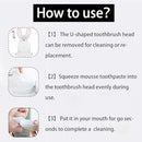 Ultrasonic Toothbrush for Adults Automatic Toothbrush with Soft Bristles Rechargeable Portable 30'' Automatic Timer Wireless Charging Washable for Travel & Home Use (White) Infinity Warehouse