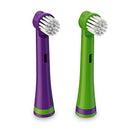 Brusheez® Electronic Toothbrush Replacement Brush Heads 2 Pack (Snappy The Croc) Brusheez