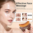 New Lymphatic Contour Face Brush - Facial Sculpting & Anti-Puffiness Tool | Ultra Soft Dry Brush for Jawline Massage & Lymphatic Drainage | Ergonomic Design (Brown, 3pc) Infinity Warehouse
