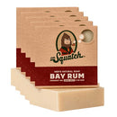 Dr. Squatch All Natural Bar Soap for Men with Zero Grit, 5 Pack, Bay Rum Dr. Squatch