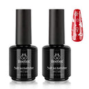 Beetles Nail Art Foil Glue Gel for Foil Stickers Nail Glue Transfer Tips Star Glues Nail Art Manicure DIY LED Lamp Required Soak Off 15ML 2 Bottle beetles Gel Polish