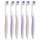 Oral-B Gum Care Extra Soft Toothbrush for Sensitive Teeth and Gums, Compact Small Head - 6 Pack Hippie Hype Oral-B