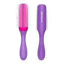 Denman Original Styler, 7 Row for Detangling, Blow-drying, Styling & Smoothing the Hair, African Violet D3 Denman