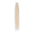 Tape in Hair Extensions Blonde 100% Remy Human Hair 12''-24'' Double Side Tape Seamless Skin Weft Rooted Natural Hair Extensions 20pcs Long Straight Silky (20 inch 60g,