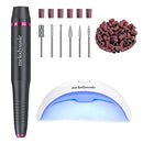 UV LED Nail Lamp, Melodysusie UV Light for Nails, Portable UV LED Nail Lamp with MelodySusie Electric Nail Drill, Portable Electric Nail Drill Machine for Acrylic Gel Nails MelodySusie