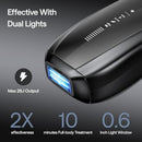 Ulike X IPL Hair Removal Device, Laser Hair Removal with Ice-Cooling, Dual Lights & Skin Senor for Nearly Painless & Long-Lasting Hair Removal, 3 Modes Tailored for Stubborn Hair, Gift for Smooth Skin Infinity Warehouse