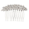 Lux Accessories Pave Crystal Leaf Branch Bridal Bride Bridesmaid Hair Comb LUX ACCESSORIES