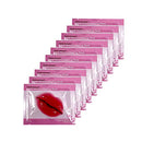 Adofect 30 Pieces Peach Moisturizing Collagen Lip Pads Crystal Pink Lip Care Gel Patches , Mouth & Lips Age Defying Masques - Great for Anti-Chapped, Anti-Wrinkle, Plump Your Lips ,Rose Red Adofect