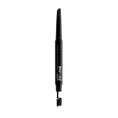 NYX PROFESSIONAL MAKEUP Epic Ink Liner, Waterproof Liquid Eyeliner + Fill & Fluff Eyebrow Pomade Pencil (Ash Brown) NYX PROFESSIONAL MAKEUP Store