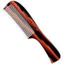 Kent 10T Large all Coarse Hair Detangling Comb, Wide Teeth for Long Thick Curly Wavy Hair. Hair Detangler Comb For Wet and Dry. Rake Comb Saw-Cut from Cellulose and Hand Polished, Handmade in England KENT