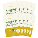 Everyday Olive Squalane Skin Balancing Mask With No Harsh Chemicals - Balancing, Rejuvenating, and Moisturizing (Pack of 10) FACETORY