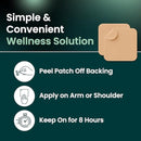 NAD Patches for Women & Men | NAD+ Patch for Energy & Healthy Aging | with CoQ10 & Nicotinamide | 60 Day Supply Infinity Warehouse
