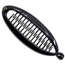Camila Paris NV137 4.5 inch French Banana Clip Hair Comb Classic Girls Updo Flexible Ponytail Holder Interlocking Banana Combs, Fashion Durable Styling Hair Accessories for Women, Made in France Camila