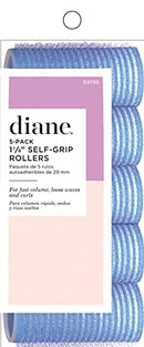 Diane D3720 Self Grip Rollers, Blue Diane