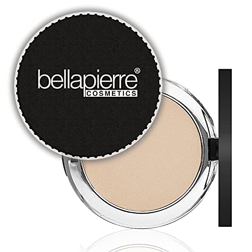 bellapierre 5-in-1 Compact Mineral Foundation SPF 15 | All-Natural Vegan & Cruelty Free Full Coverage Concealer | Hypoallergenic & Safe for All Skin Types | Oil & Talc Free - 0.35 Oz Ivory bellapierre