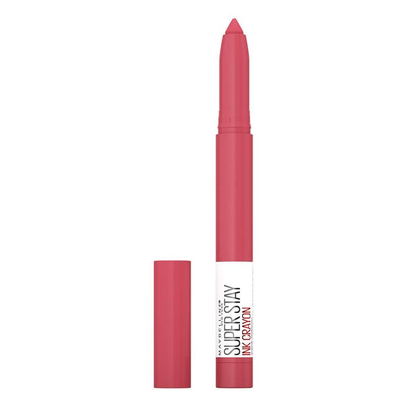 Maybelline New York Superstay Matte Ink Crayon Longlasting Pink Lipstick with Precision Applicator 85 Change Is Good, 22.0 ml Maybelline New York