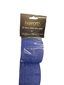 HairArt E-Z Self Gripping Rollers 3-1/4" Super Jumbo Blue - 2 Pack Hair Art