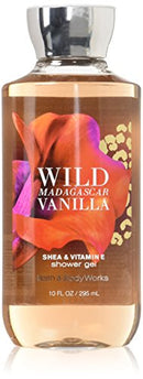 WILD MADAGASCAR VANILLA Shower Gel 10 fl oz / 295 mL Bath and Body Works