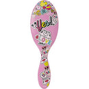Wet Brush Disney Original Detangler Hair Brush - Peace Love, Pink - Comb for Women, Men and Kids - Wet or Dry – Removes Knots and Tangles - Natural, Straight, Thick, and Curly Hair Wet Brush