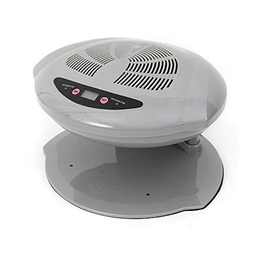 WUPYI Professional Nail Dryer,400W Air Nail Fan Blower Dryer Machine Auto Induction Warm and Cool Wind,Professional Air Nail Fan Manicure Tool with Sensor,for Fingernail & Toenail Curing,Silver WUPYI