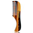Kent A 81T X-Small Men's Beard and Mustache Pocket Comb, Fine Toothed Pocket Size for Facial Hair Grooming and Styling. Hand-Made of Quality Cellulose Acetate, Saw-cut Hand Polished. Made in England… KENT