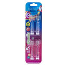 KidzSonic Rocket and Unicorn Electric Toothbrush Replacement Brush Heads - Pack of 4 (Ages 3+ Years) Brush-Baby