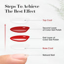 VENALISA 2 Pcs No Wipe Gel Top Coat and Base Coat Set- High Gloss Shiny Base Top Coat Gel Nail Polish Kit, Soak Off Nail Art Home and Professional Manicure Infinity Warehouse