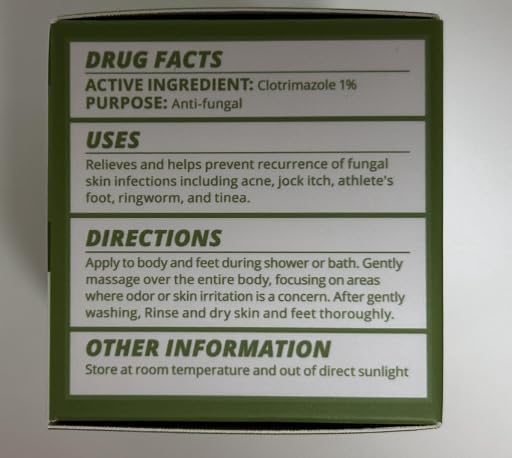 Roycederm Antifungal Antibacterial Tea Tree Soap: Antifungal Antibacterial Treatment for Face & Body Acne, Athlete's Foot, Tinea, Folliculitis Ringworm Jock Itch (Pack of 1) Infinity Warehouse