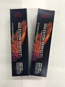WELLA KOLESTON PERFECT (VIBRANT REDS) LIGHT BLONDE/GOLD RED 8/34-2oz (PACK OF 2) Wella