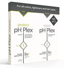 pH Plex Protect & Repair - Friends Kit, Protect Your Hair While Coloring or Bleaching, or Use as Deep-Conditioner to Repair Compromised and Damaged Hair, 3 Double Sachets of Steps 1 & 2 LIW
