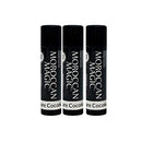Moroccan Magic Organic Pure Coconut Lip Balm 3 Pack | Made with Natural Cold Pressed Argan and Essential Oils Lip Balm | Smooth Application | Non-Toxic, Cruelty Free Moroccan Magic