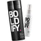 Hair Fibers (BLACK) + Thickening Spray: Boldify Total Texture Bundle: Volume, Root Lift, Texture, Fibers 100% Undetectable & Natural, For Men & Women Boldify