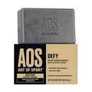 Art of Sport Men’s Bar Soap, Charcoal Activated Hand, Face and Body Soap, Sandalwood Fragrance, Made with Natural Botanicals, Moisturizing Tea Tree Soap, Made for Athletes, Defy Scent, 3.75 Ounce (Pack of 2) Art of Sport