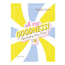 FaceTory Oh My Goodness Rejuvenating Snail Facial Sheet Mask (Single Mask)- Hydrating, Brightening, and Plumping FACETORY Store