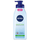 NIVEA Breathable Nourishing Body Lotion Fresh Fusion, Body Lotion for Dry Skin, 13.5 Fl Oz Pump Bottle NIVEA