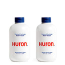 Huron - Men's Invigorating Body Wash. Skin conditioning lather refreshes deodorizes and nourishes. Energizing aromatic citrus scent with Menthol and Eucalyptus (Pack of Two) HURON
