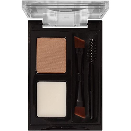 Revlon ColorStay Brow Kit, Includes Longwear Brow Powder, Clear Pomade, Dual-Ended Angled Tip Eyebrow Brush & Spoolie Brush, Blonde (105), 0.08 oz Infinity Warehouse