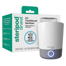 Steripod Brand UV Home Countertop Toothbrush Sanitizer, Reduces Harmful Microorganisms, Toothbrush Holder and Cleaning Station, Holds Four Toothbrushes Infinity Warehouse
