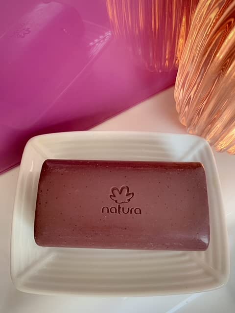natura Ekos Açaí Revitalizing Creamy Exfoliating Soap Bar 150g - 97% Natural - 100% Pure Plant Based Oils - Vegan Skin Care - Brazilian Beauty Secrets Infinity Warehouse