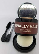 Finally Hair Waterproof Auburn Dab-on Hair Fibers & Hair Loss Concealer, Hairline Creator, Eye Brow Enhancer, and Beard Filler. Dab-on Hair Fiber Cream (Auburn)
