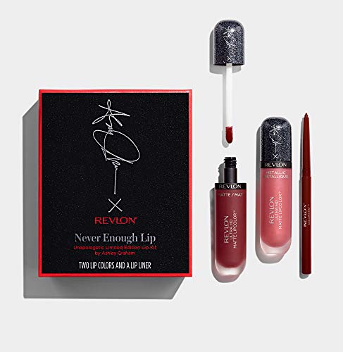 Revlon Never Enough Lip Unapologetic Limited Edition Lip Kit By Ashley Graham REVLON