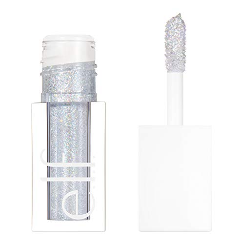 e.l.f., Liquid Glitter Eyeshadow, Long Lasting, Quick-Drying, Opaque, Gel-Based Formula, Creates High-Impact, Multi-Dimensional Eye Looks, Disco Queen, 0.10 Fl Oz e.l.f.