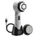 Michael Todd Beauty Soniclear Allure 2024 Best of Beauty Winner Facial Cleansing + Exfoliation Brush System with Antimicrobial Protected Bristles, 4 speeds, Serum Infusion Head + Travel Case Infinity Warehouse