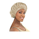 Stay On Satin Satin Edge Bonnet (Beige) Stay On Satin