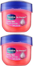 Vaseline Lip Therapy Rosy Lips 0.25 Oz./7 Grams, Pack of 2 Vaseline