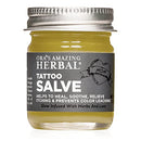 Tattoo Salve, Tattoo Aftercare, Tattoo Balm, Tattoo Healing Ointment, Tattoo Cream, Tattoo Moisturizer, Made in the USA with Organic Ingredients, Plastic Free Tattoo Care, Ora's Amazing Herbal Ora's Amazing Herbal
